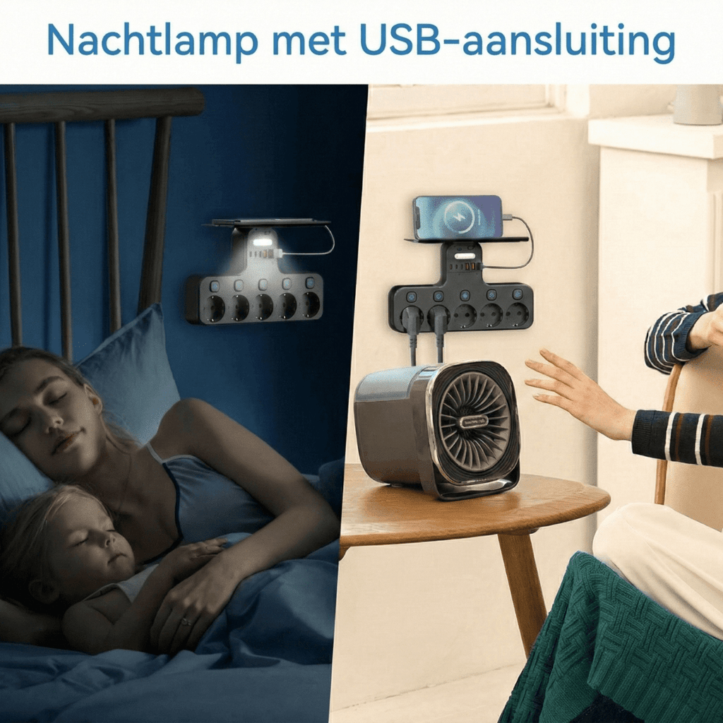 VoltDock™ – Slimme stekkerdoos met USB-C