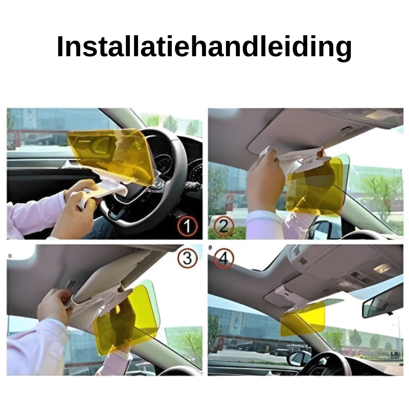 Zonneklep Vizier Auto