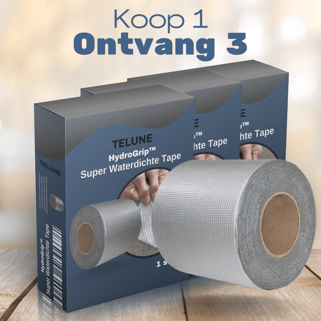 HydroGrip™ Super Waterdichte Tape - Koop 1, Ontvang 3!
