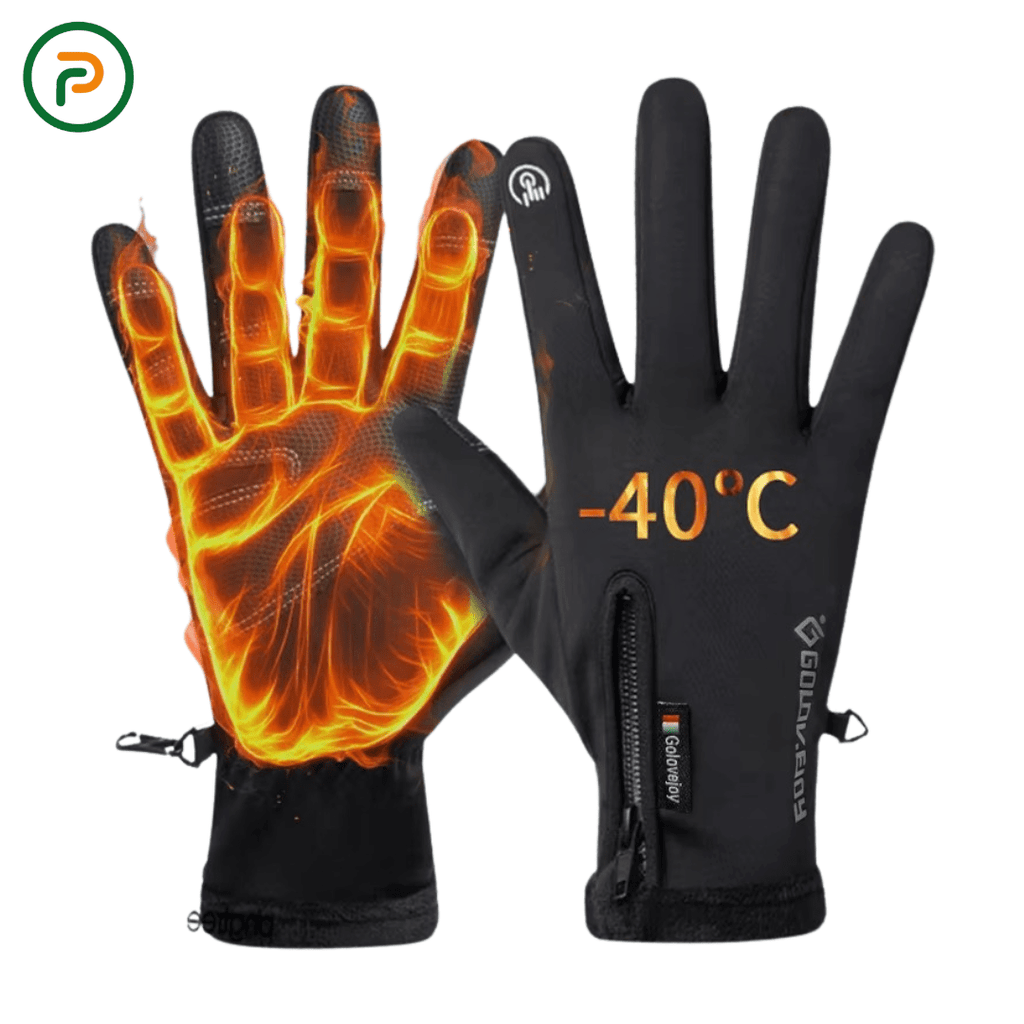 Waterdichte en winddichte touchscreen-handschoenen - Tot -40 graden