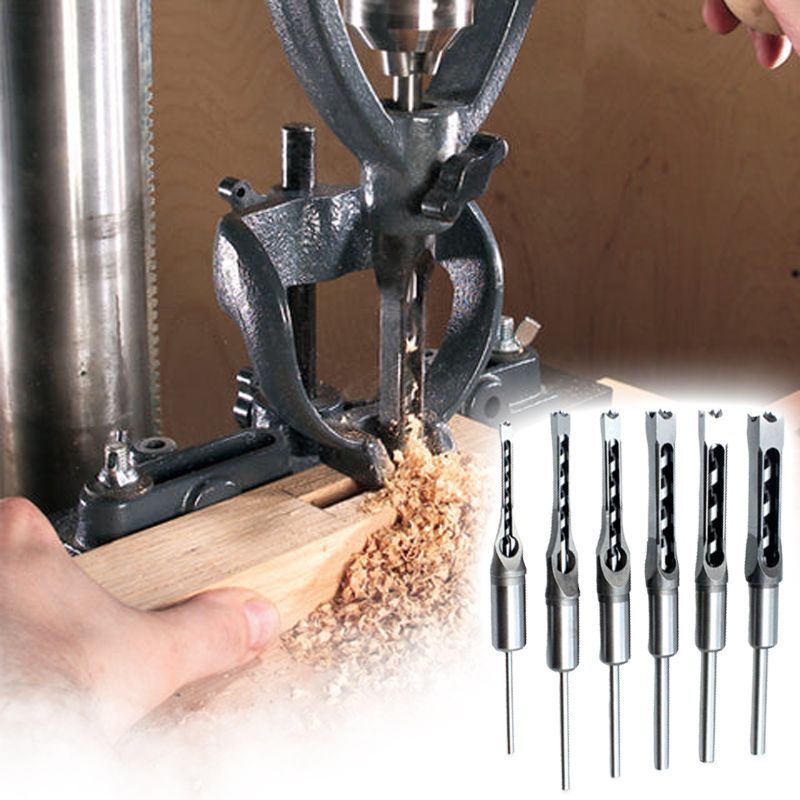 QuadraBit – Vierkant Houtboor Set