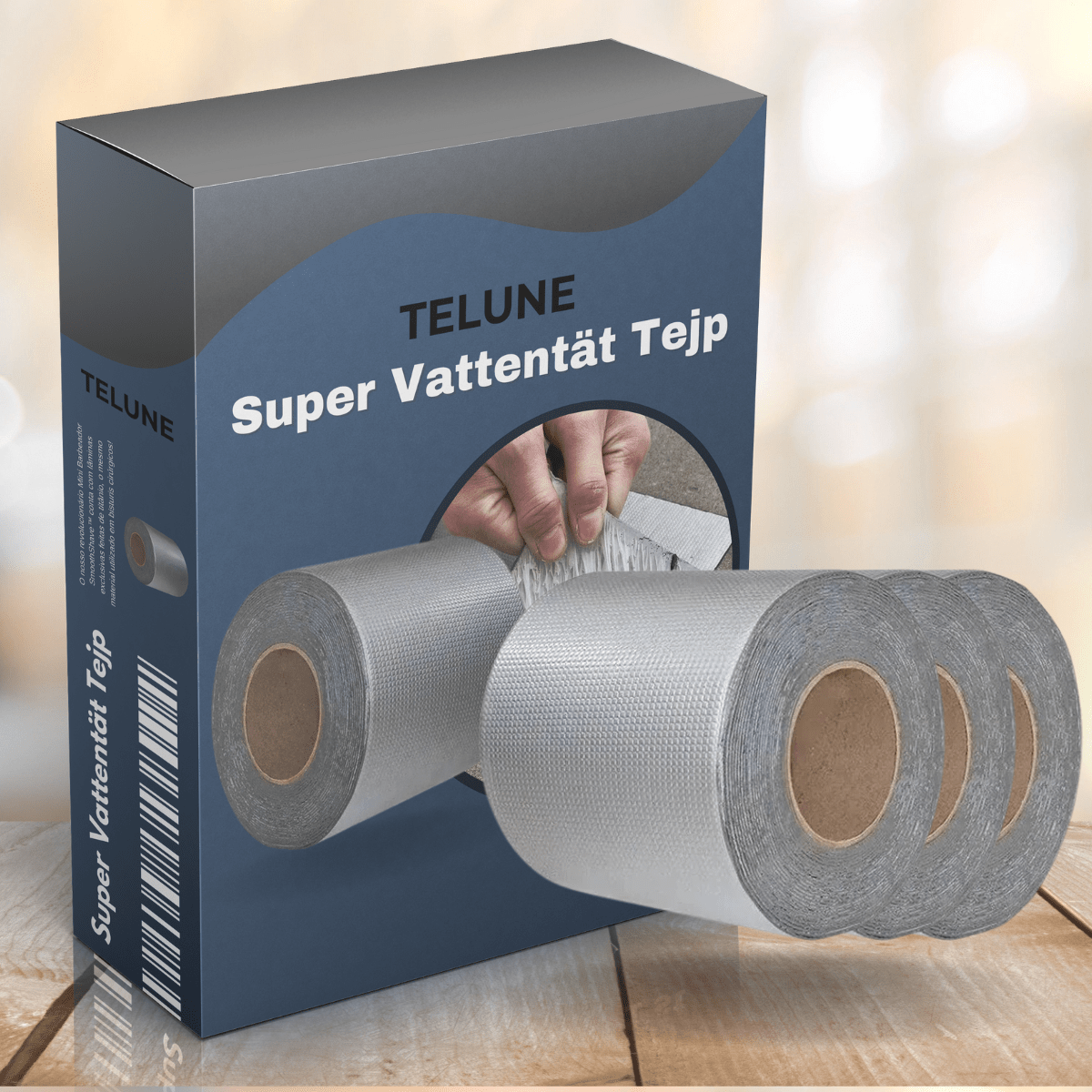 Super Vattentät Tejp – Köp 1, Få 3!