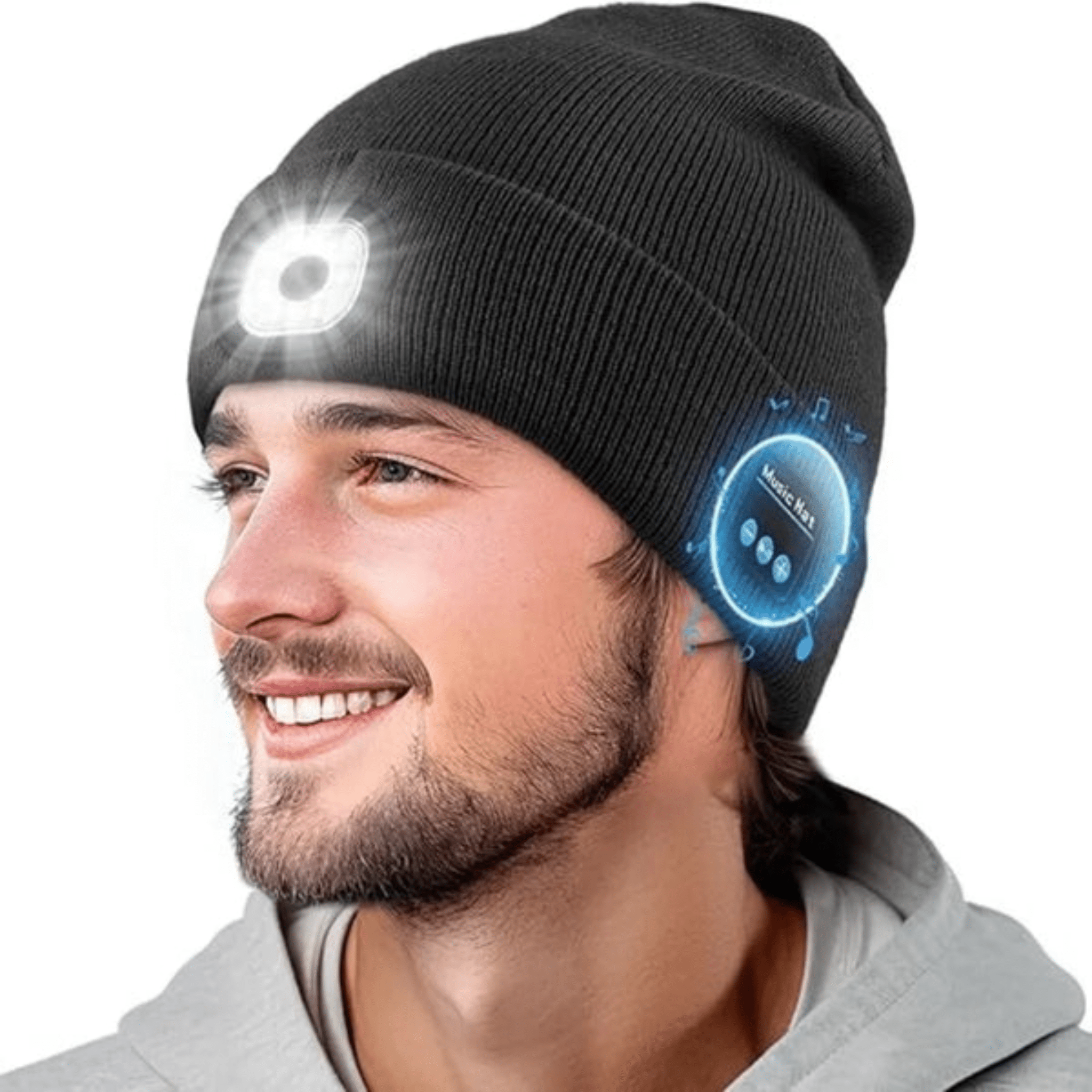 NightGuard™ – LED-muts met handsfree verlichting & Bluetooth