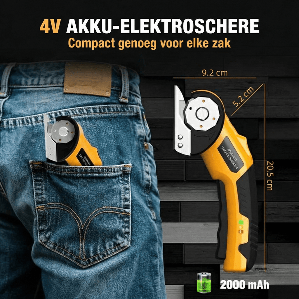 Cutron™ – Draadloze Elektrische Schaar