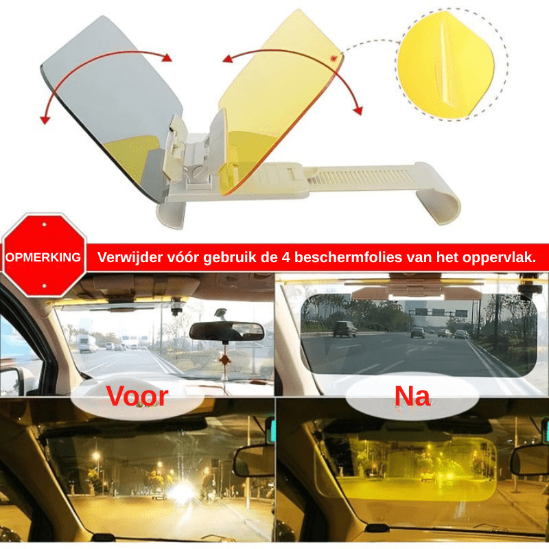 Zonneklep Vizier Auto
