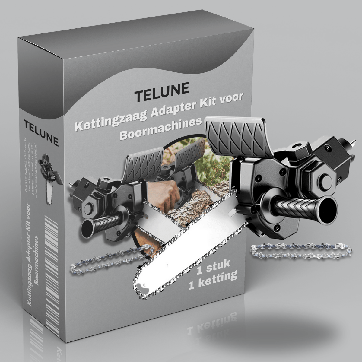 Kettingzaag Adapter Kit voor Boormachines