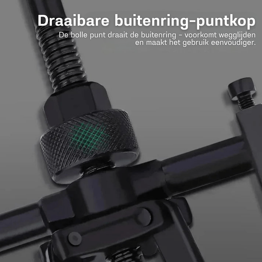 TriGrip Pro – Binnenlager Trekker met 3 Klauwen
