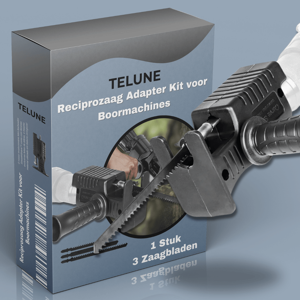Reciprozaag Adapter Kit voor Boormachines