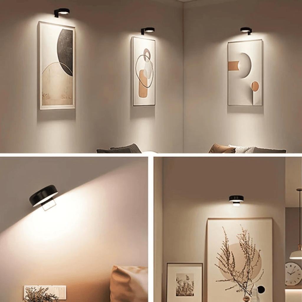 LumiArt™ – Draadloze Schilderij- & Wandlamp