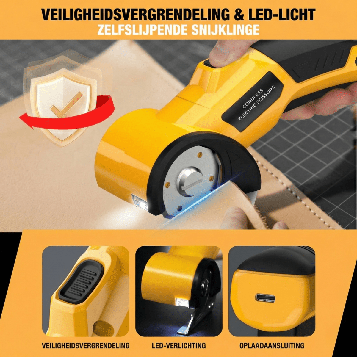 Cutron™ – Draadloze Elektrische Schaar