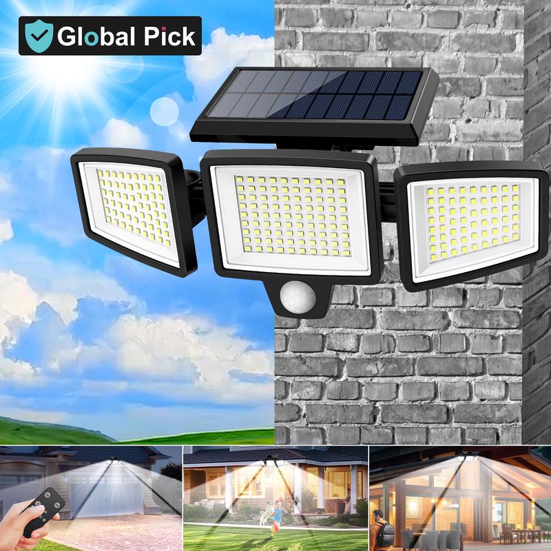 LumiGuard™ – Solar LED Floodlight with Motion Sensor