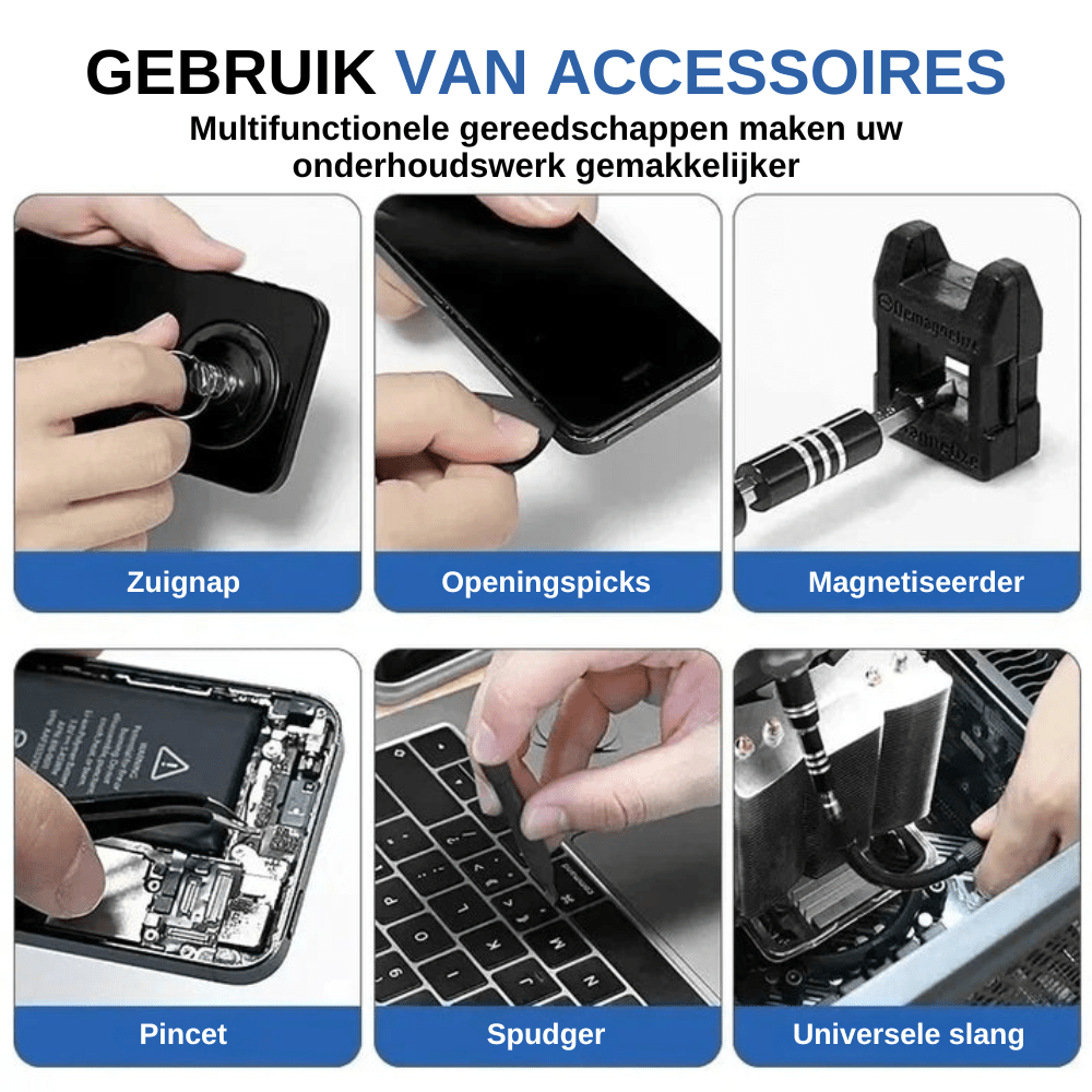 Precisie Schroevendraaierset 115-in-1