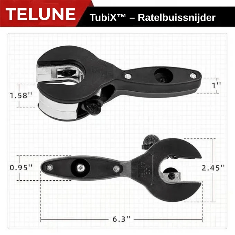 TubiX™ – Ratelbuissnijder