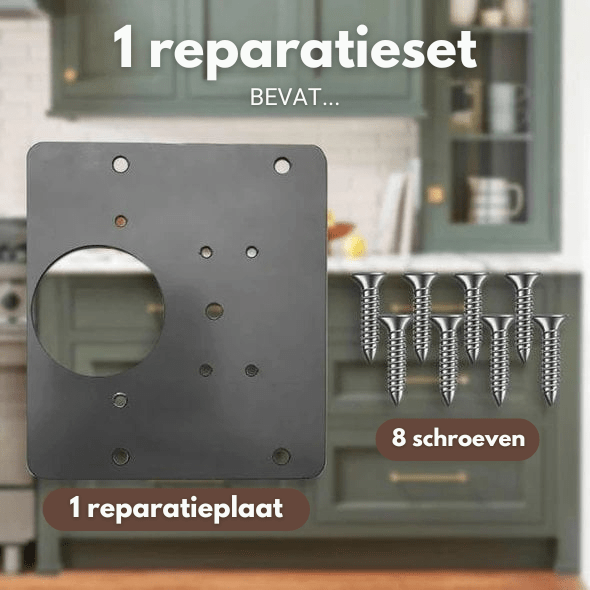 Reparatieplaat voor deurscharnier – Meer Kopen, Meer Besparen!