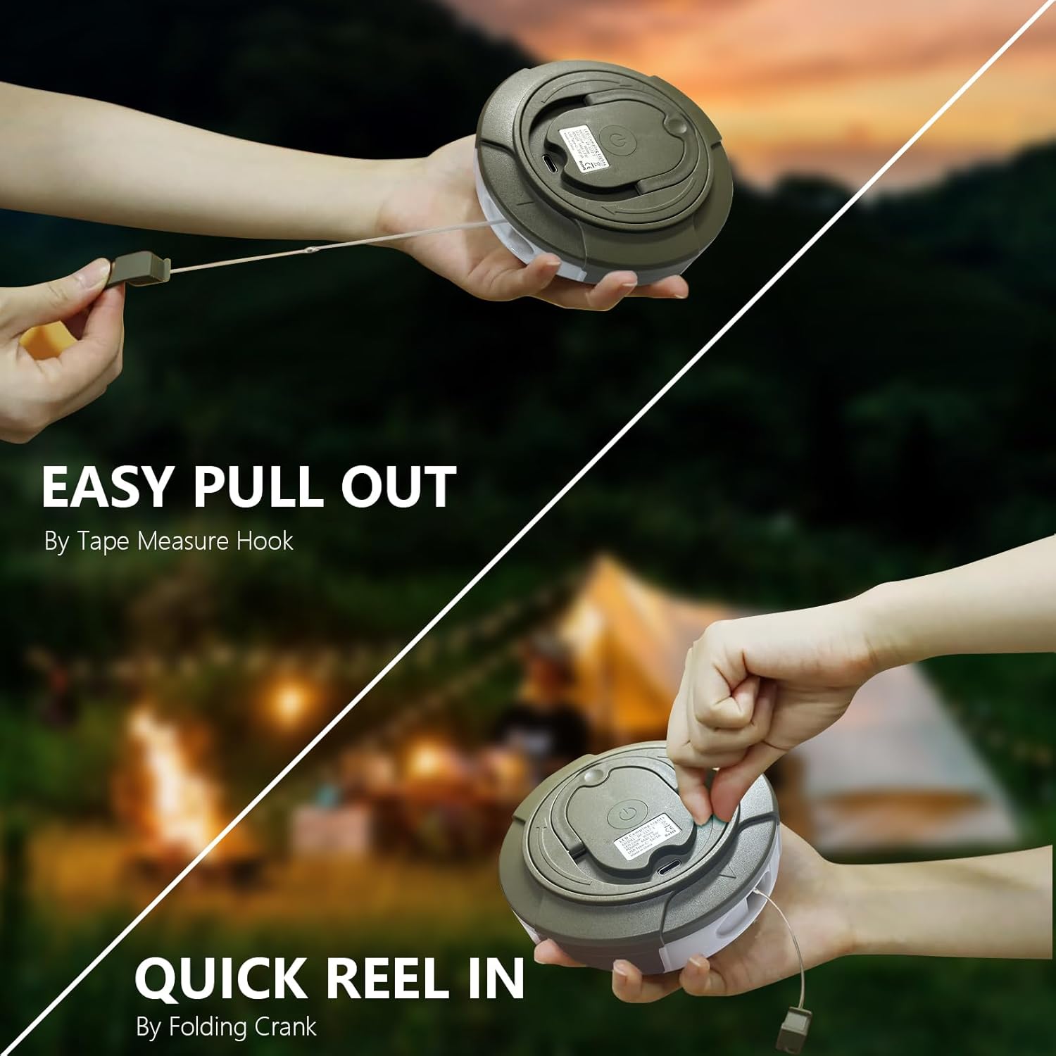 GlowMate™ 4-in-1 Campinglamp