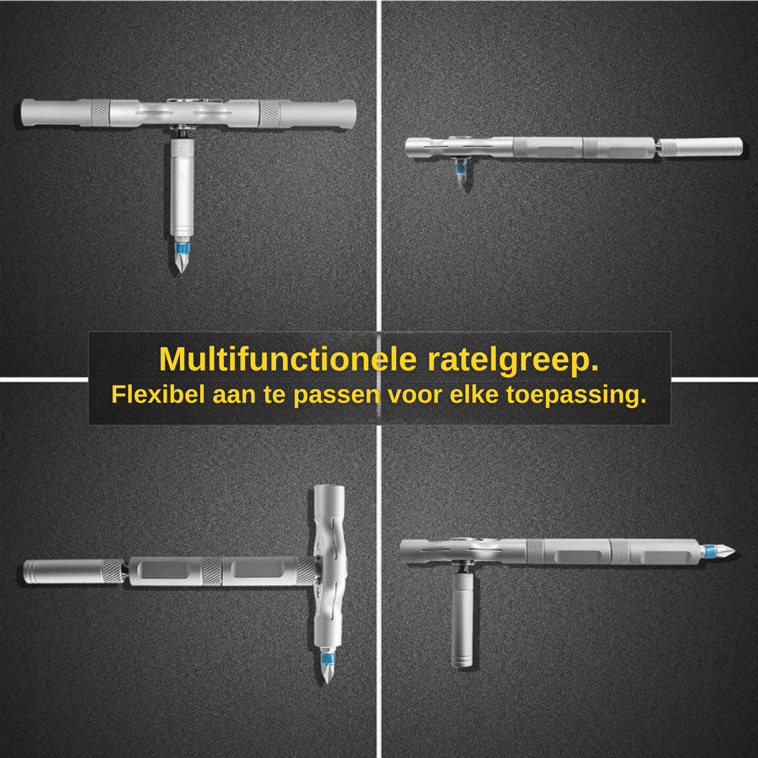 TorqMaster™ – Verstelbare T-Ratel Schroevendraaier