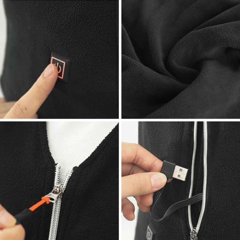 CozyBod™ - Verwarmd Lichaamswarmer Vest 3