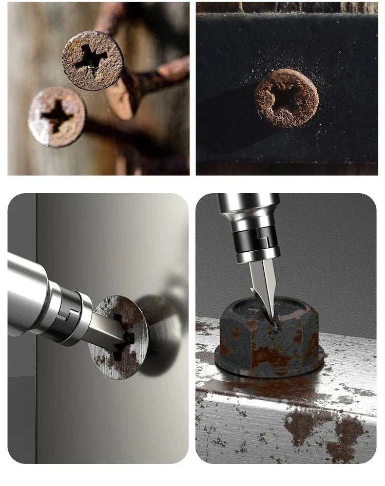 Professionele Slagschroevendraaier met Bits