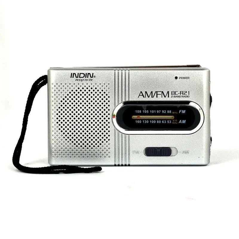 NotRadio™ – Draagbare AM/FM Noodradio op Batterijen