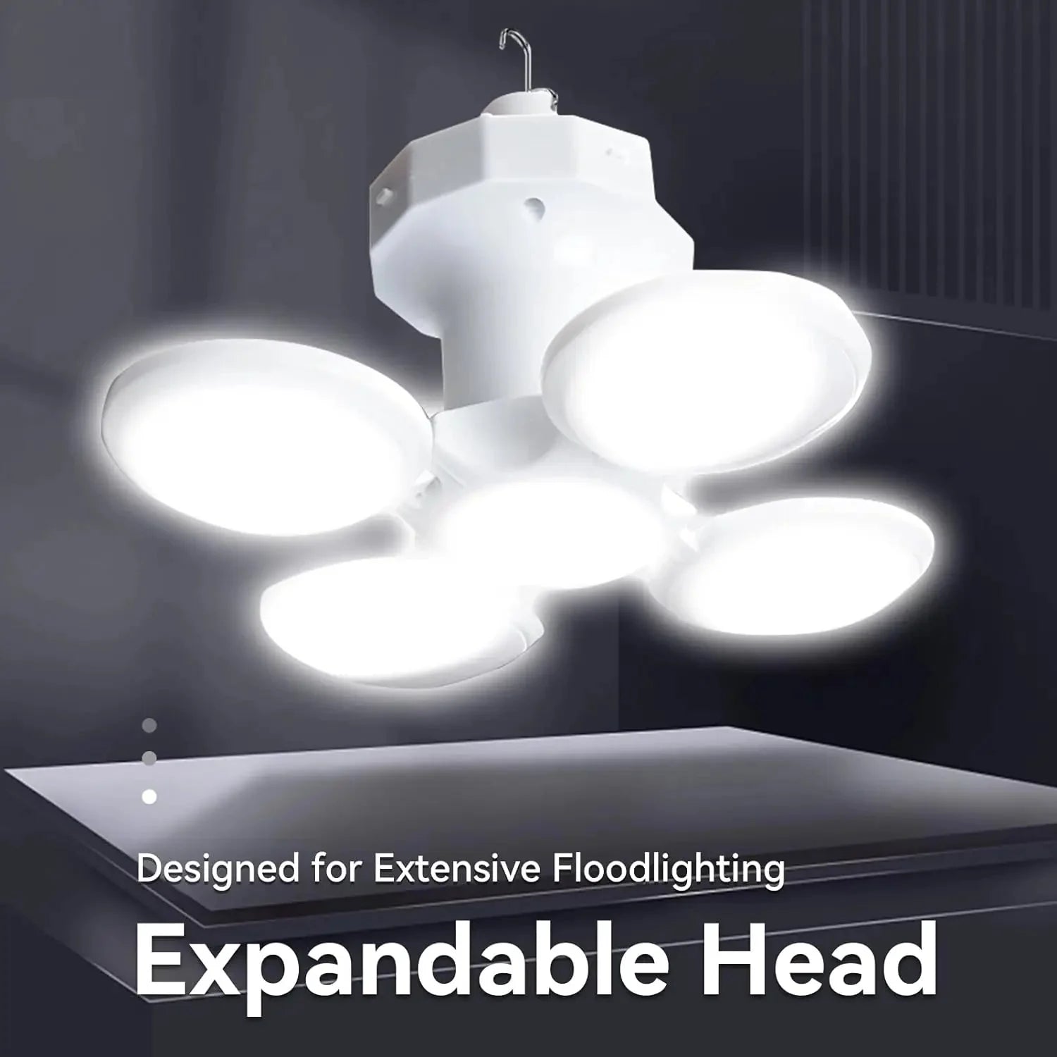 Opvouwbare 2-in-1 Zonnelamp FOLDGLAZE