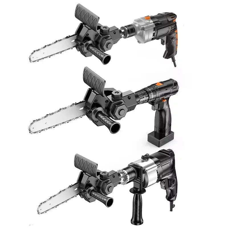 Kettingzaag Adapter Kit voor Boormachines