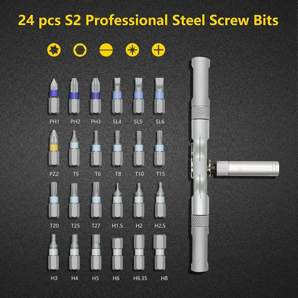FixMate™ – 24-in-1 Bit-Ratelset