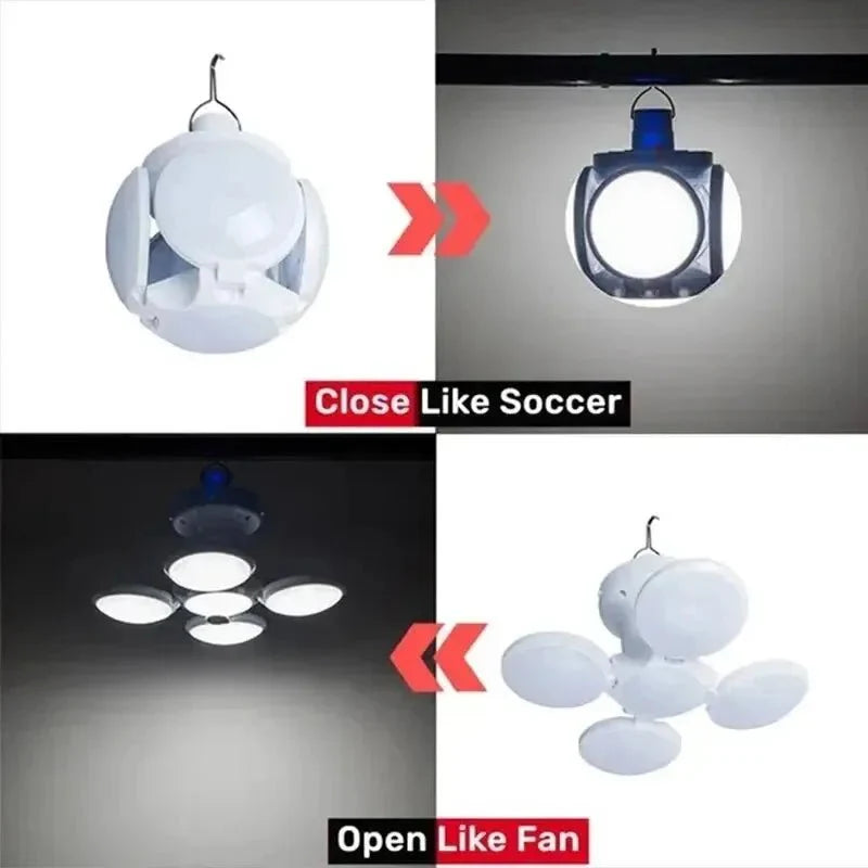 Opvouwbare 2-in-1 Zonnelamp FOLDGLAZE