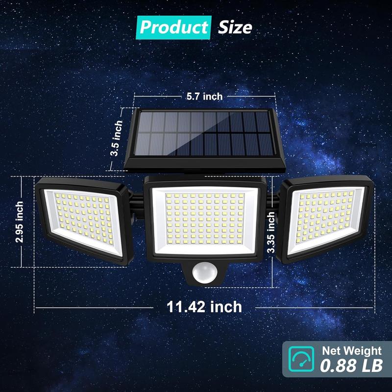 LumiGuard™ – Solar LED Floodlight with Motion Sensor