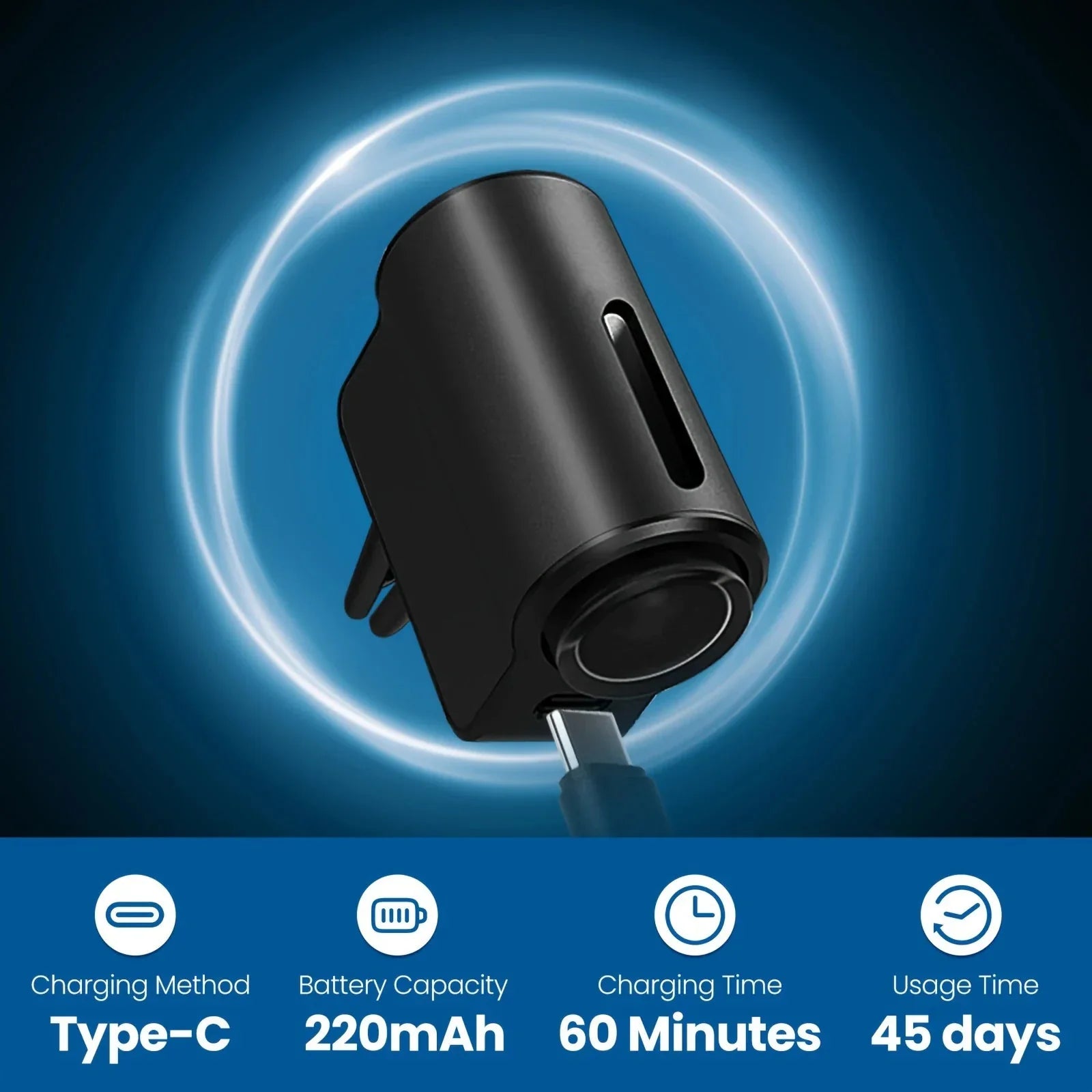 AiroMist™ – Elektrische Auto Geurverspreider met LED & Ultrasoon