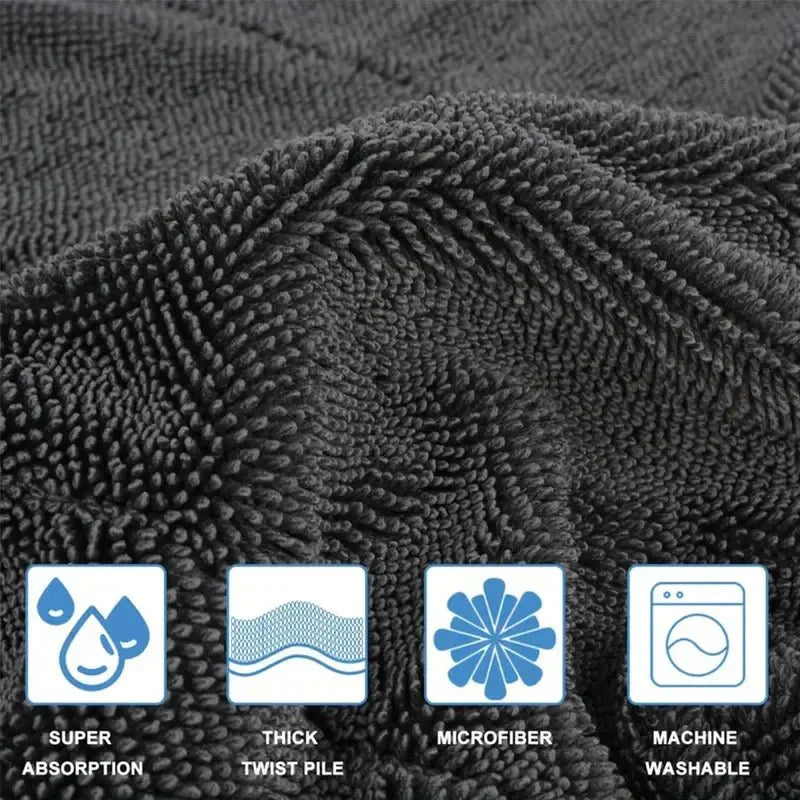 AutoWipe™ – Ultra-absorbent Microfiber Cloth for Car Careg