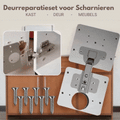 Reparatieplaat voor deurscharnier – Meer Kopen, Meer Besparen!