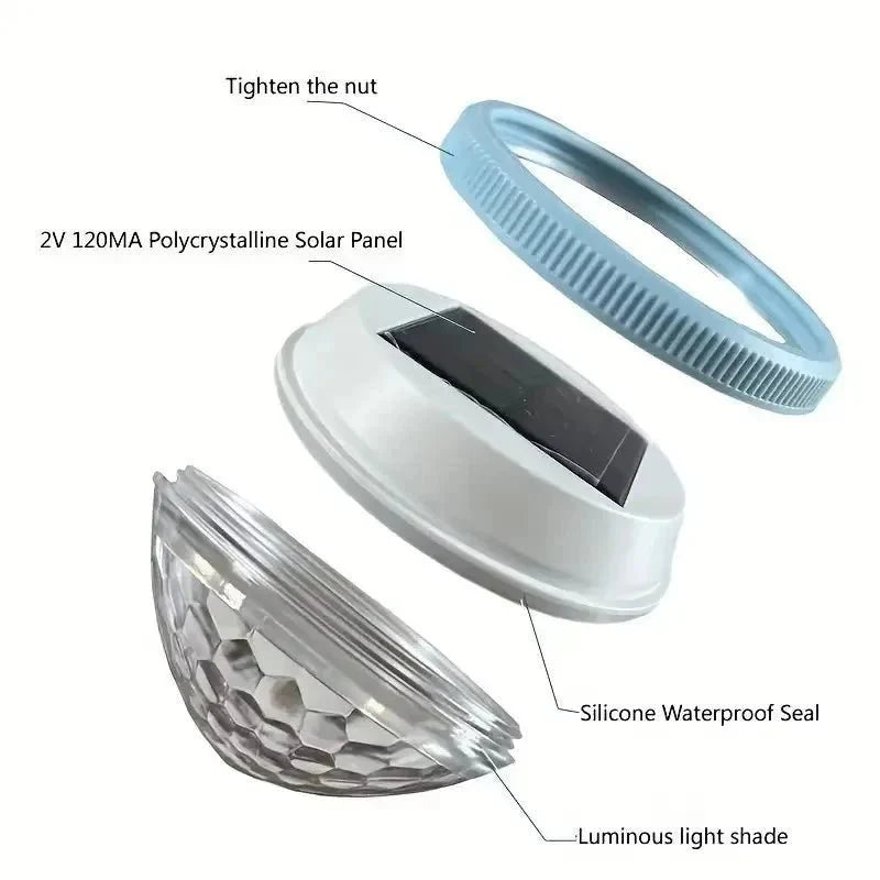 LumiPool™ – Zwevende Solar-LED Poollamp met Kleurenwisseling