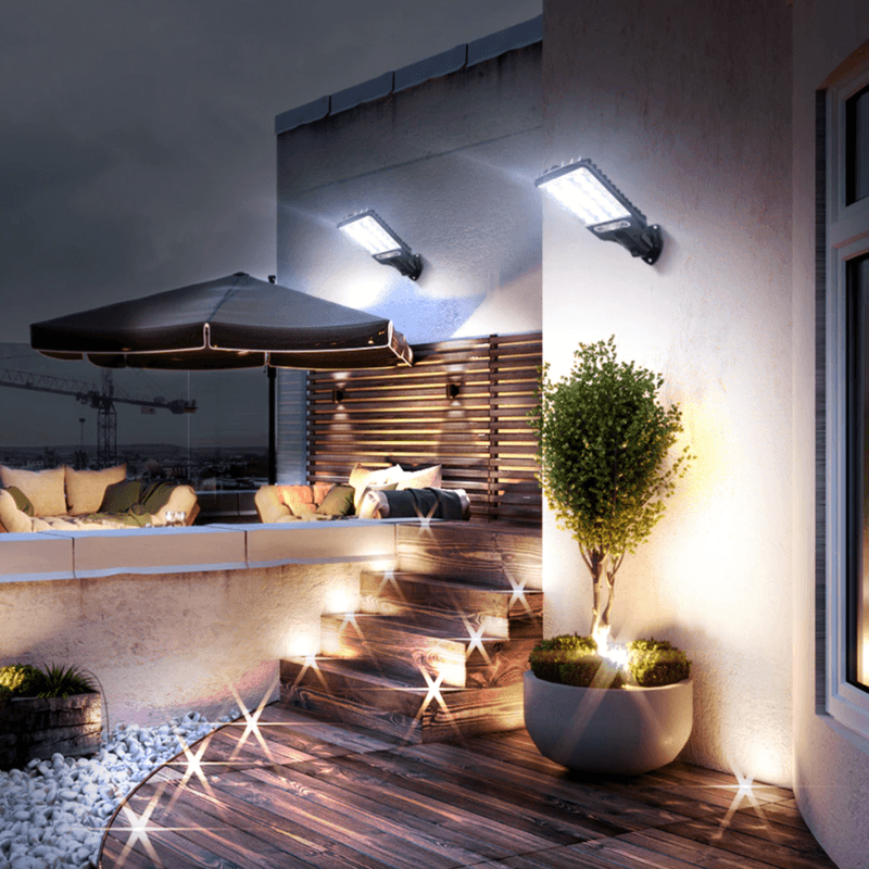 🔥 [EXCLUSIEVE AANBIEDING] Solar-LED-schijnwerper met bewegingssensor