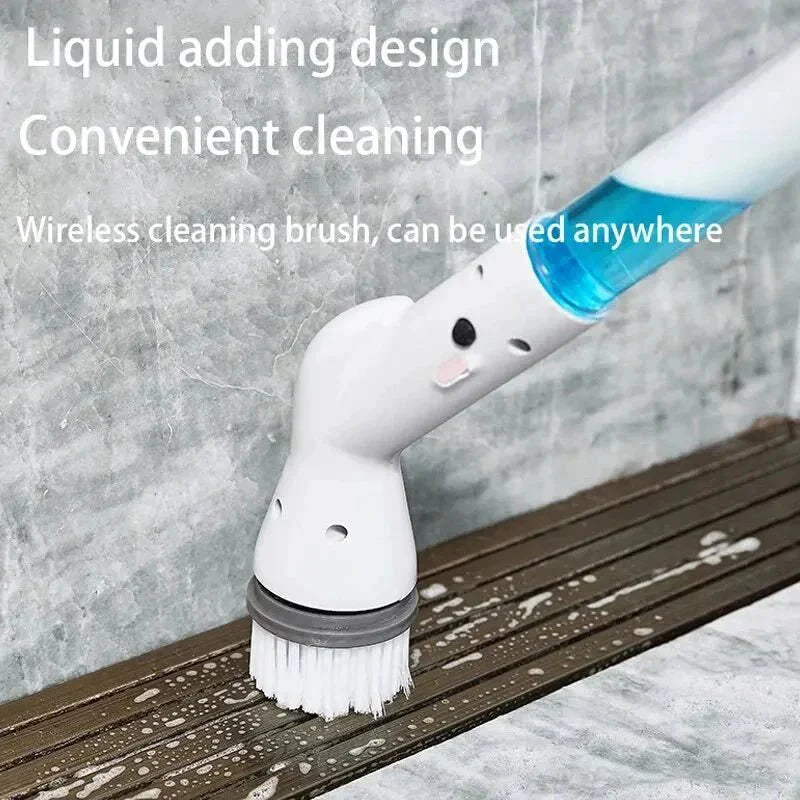 ScrubPro™ – Elektrische Schoonmaakborstel met Accu voor Badkamer & Keuken
