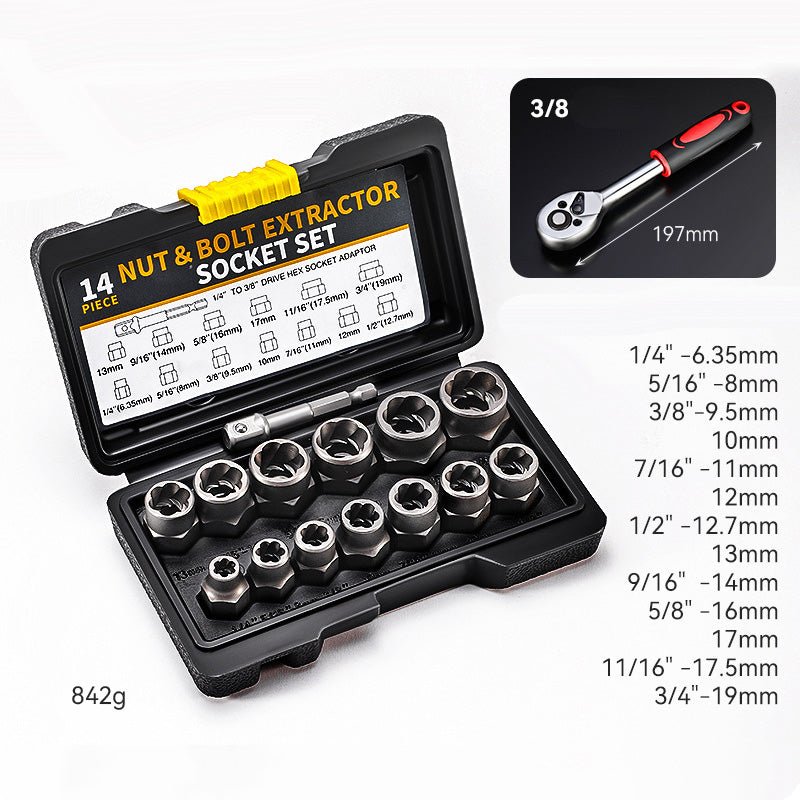 BoltXtract™ – Schroefverwijderaar-Set