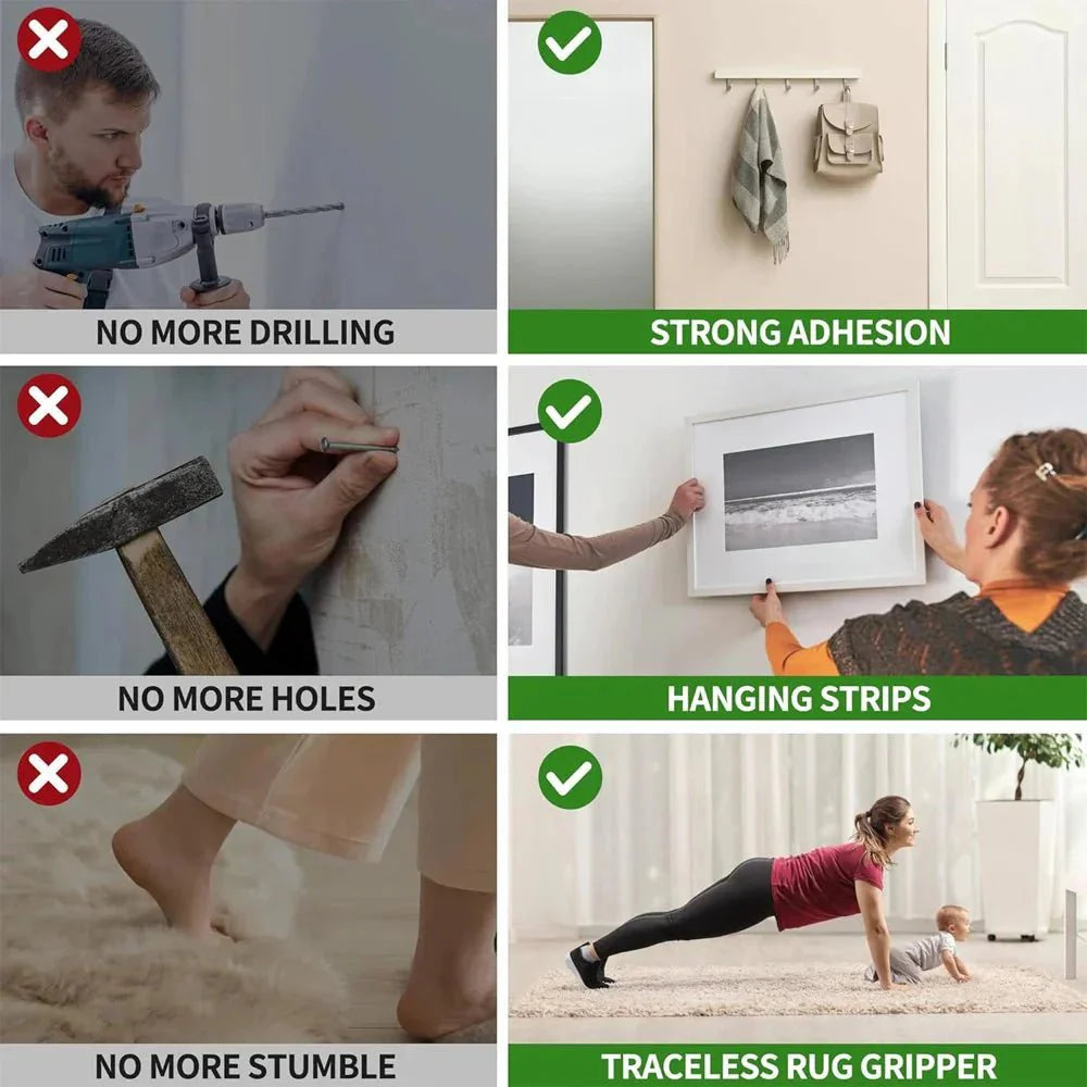 StickFix™ – Herbruikbare Nano Dubbelzijdige Tape