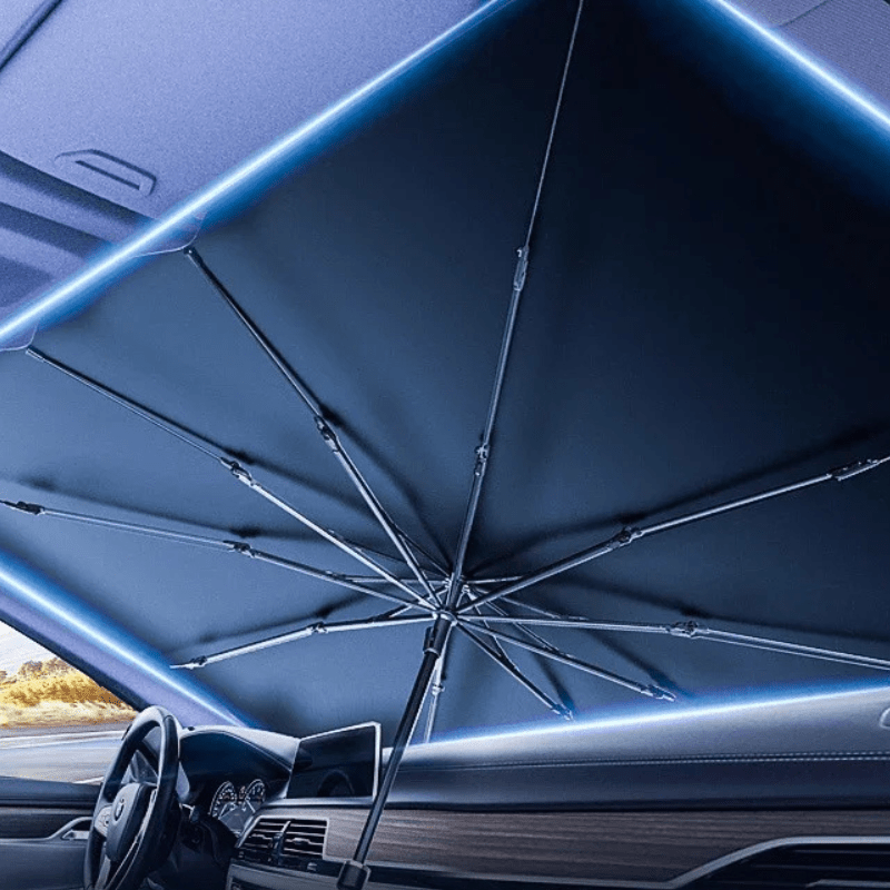 SunFold™ – Opvouwbare Zonneschermparasol voor de Voorruit