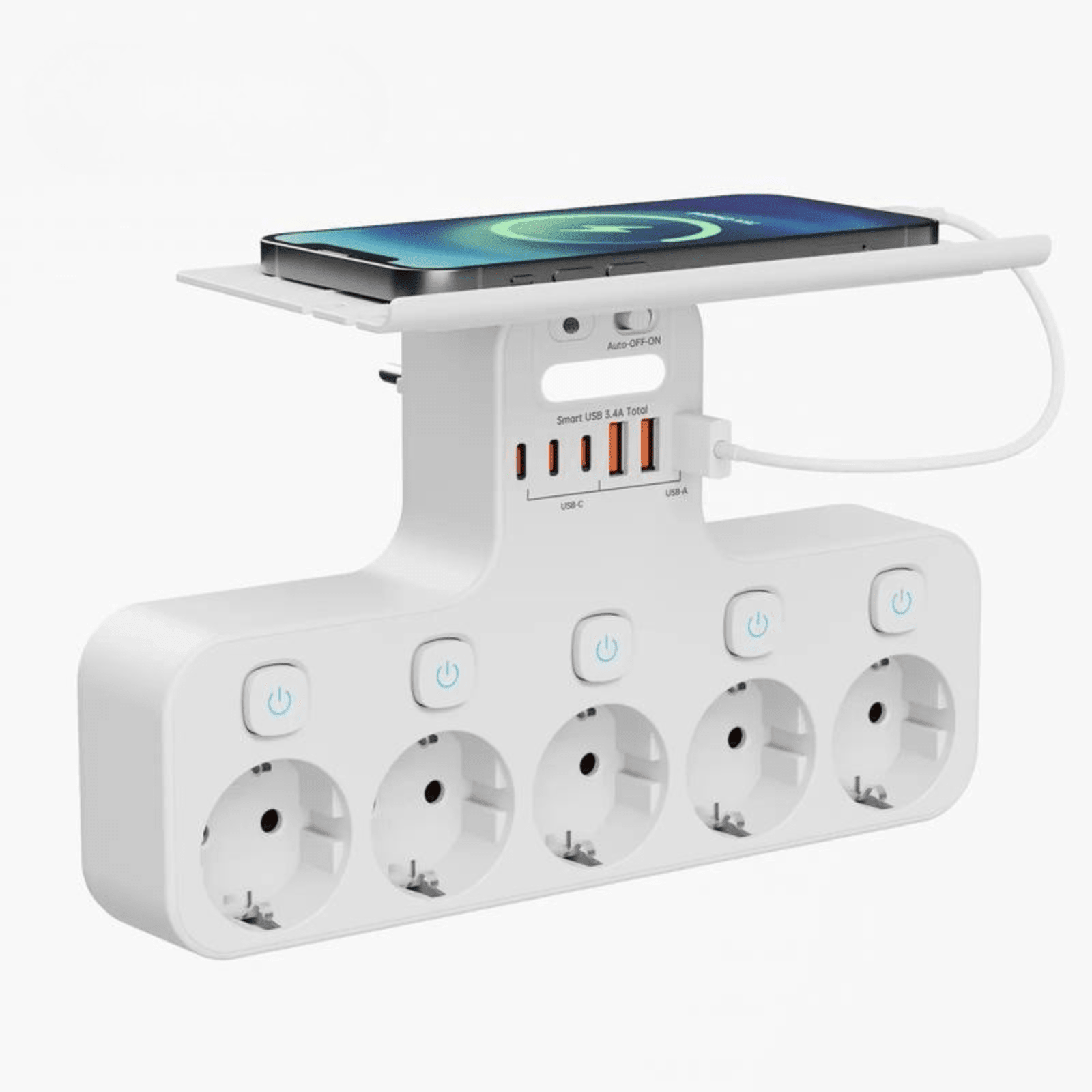 VoltDock™ – Slimme stekkerdoos met USB-C