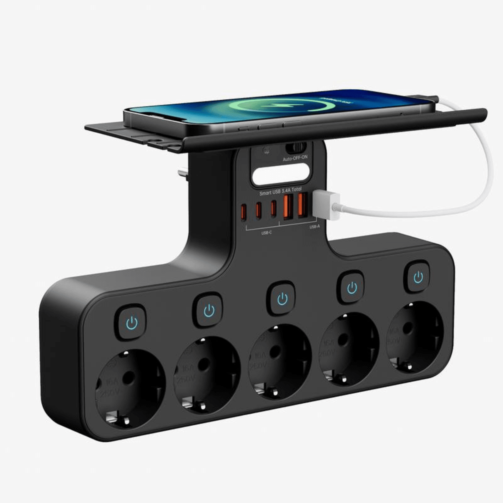 VoltDock™ – Slimme stekkerdoos met USB-C