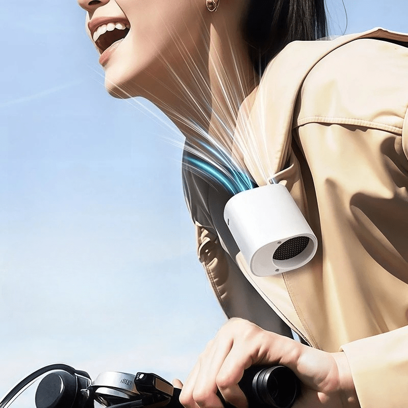 WindFlex™ – 360° USB-Ventilator met Clip & 100 Snelheden