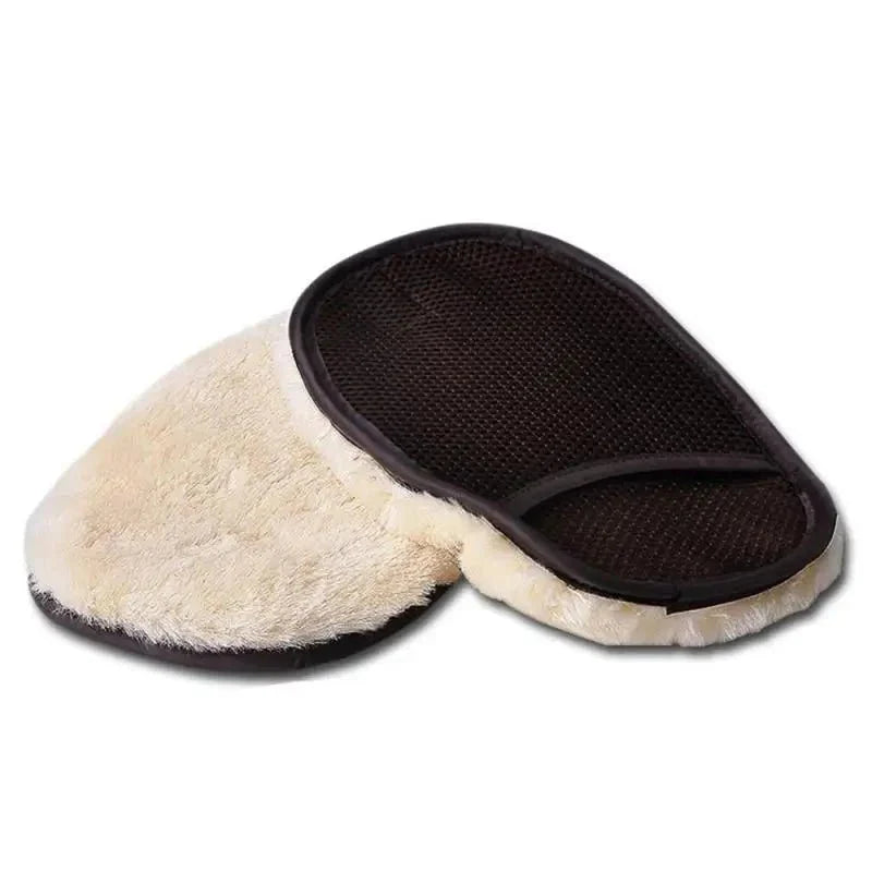 Wollix™ – Zachte Microvezel Washandschoenen voor Auto & Huis